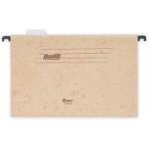 Pasta Suspensa Marmorizada Quality Plastificada com Haste Plástica - Caixa com 50