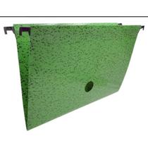 Pasta Suspensa Marmorizada Verde Haste PVC Plastificada 20un Pasta Suspensa Marmorizada Verde Haste PVC Plastificada 20un