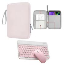 Pasta + Teclado E Mouse Bluetooth P/ Tablet M10 Plus 10.6