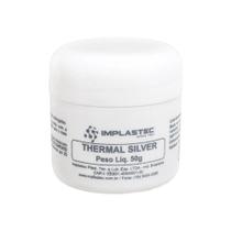 Pasta Térmica 1,6 W/m.K Implastec Thermal Silver Pote 50g Pasta Térmica 1,6 W/m.K Implastec Thermal Silver Pote 50g