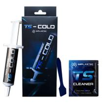 Pasta Térmica Alto Performance 10,5 W/m.K Implastec TS Cold Seringa 20g