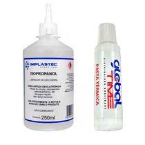 Pasta Térmica Bga 10G + Alcool Isopropilico 250Ml Implastec