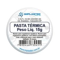 Pasta Térmica Branca Adega Cooler Geladeira Portátil 15g