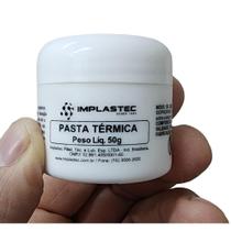Pasta Térmica Branca Implastec Pote 50g Alto Rendimento Pasta Térmica Branca Implastec Pote 50g Alto Rendimento