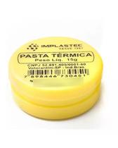 Pasta Térmica De Silicone Branca Implastec Pote 15g Montagem De Semicondutores E Dissipação De Calor