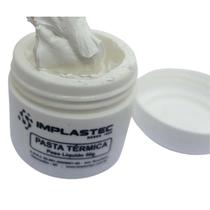 Pasta Térmica Profissional Implastec Pote 50g Branca 6156 Pasta Térmica Profissional Implastec Pote 50g Branca 6156