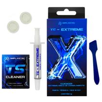 Pasta Térmica Ts Extreme 15.9 W/mk 1g com Sachê Cleaner High-End Implastec Overclock