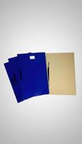 Pasta Trilho Grampo Plástico 20 Unidades Azul Pasta Trilho Grampo Plástico 20 Unidades Azul