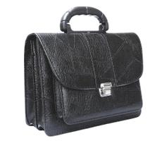 Pasta Tripla Costurado Preta Ap R1497