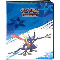 Pasta Ultra Pro para cartas Pokémon com 9 Bolsos Greninja