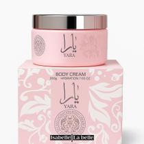 Pasta Yara Isabelle La Belle Creme Hidratante Corporal Perfumado, Alta Fixação, 200g