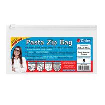 Pasta Zip Bag versátil cristal 4025 28x14cm 5 und Chies