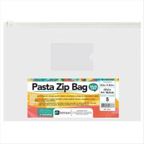 Pasta zíper Chies hemon ofício com 5 unidades Pasta zíper Chies hemon ofício com 5 unidades