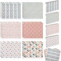 Pastas de arquivo suspensas Qeeenar Boho 30 unidades 29,7 x 23,8 cm 6 designs Pastas de arquivo suspensas Qeeenar Boho 30 unidades 29,7 x 23,8 cm 6 designs