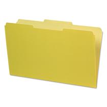 Pastas de arquivos Pendaflex 435013YEL Interior 1/3 Cut Top Tab