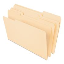 Pastas de arquivos Pendaflex Legal Size Manila 1/3 Cut 100/BX