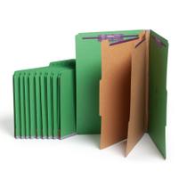 Pastas de arquivos SMEAD Pressboard, tamanho legal com SafeShield 10/Box