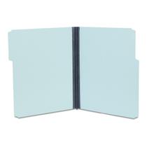 Pastas de arquivos Staples 606798 Pressboard 3 Tab Letter Blue 25/Box