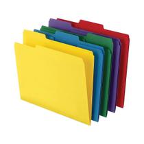 Pastas de arquivos STAPLES TRU RED 875429 3 Tab 5 cores sortidas