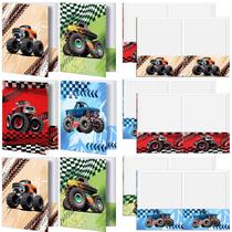 Pastas de bolso Kosiz Trucks Construction 12 peças Pastas de bolso Kosiz Trucks Construction 12 peças