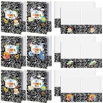 Pastas de bolso Kosiz White Dot 12 peças de papelão Pastas de bolso Kosiz White Dot 12 peças de papelão
