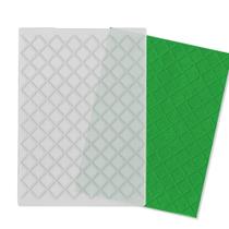 Pastas de gravação em relevo Hying Diamond Square Buffalo Plaid