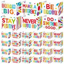 Pastas de privacidade Honoson Bulk Inspirational, 24 unidades para estudantes