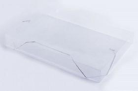 Pastas Ofício Pp Transparente Liner 4cm Com Aba Elástico: 100 Unidades
