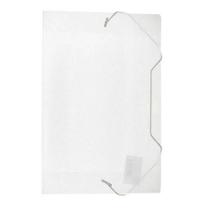 Pastas Organizadoras Para Documentos E Arquivos Com Elástico Cor:Cristal