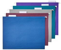 Pastas suspensas Amazon Basics, pacote de 25 letras