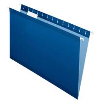 Pastas suspensas Pendaflex Recycled Navy, tamanho legal (pacote com 25)