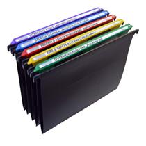 Pastas suspensas Ultimate Office MagniFile com índice de 11"