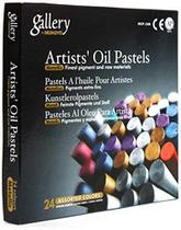 Pastéis a óleo: 24 cores metálicas dos artistas da galeria MUNGYO Pastéis a óleo: 24 cores metálicas dos artistas da galeria MUNGYO