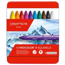 Pastéis Caran d'Ache Neocolor II solúveis em água 10 cores Pastéis Caran d'Ache Neocolor II solúveis em água 10 cores