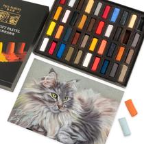 Pastéis Macios Paul Rubens 40 Cores Conjunto de Giz Vibrante Pastéis Macios Paul Rubens 40 Cores Conjunto de Giz Vibrante