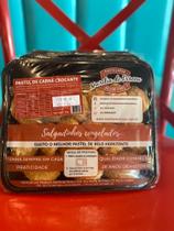 Pastel Crocante Carne com Azeitona Frito Congelado - bandeja 375 g