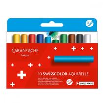 Pastel Oleoso Aquarelle Caran D Ache Swisscolor 10 Cores Pastel Oleoso Aquarelle Caran D Ache Swisscolor 10 Cores