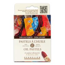 Pastel Oleoso Sennelier 06 Cores