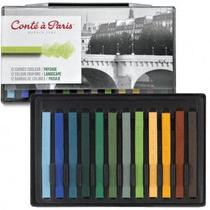 Pastel Seco Conté à Paris Carré 12 Cores Paisagem Pastel Seco Conté à Paris Carré 12 Cores Paisagem