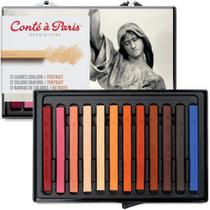 Pastel Seco Conté à Paris Carré 12 Cores Retrato Pastel Seco Conté à Paris Carré 12 Cores Retrato