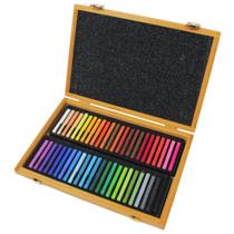 Pastel Seco Conté à Paris Carré 48 Cores Estojo de Madeira Pastel Seco Conté à Paris Carré 48 Cores Estojo de Madeira