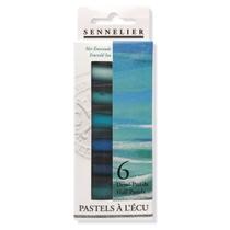 Pastel Seco Sennelier Extra Soft 06 Cores Emerald Sea