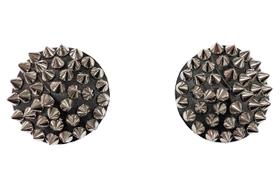 Pasties Coquette Round Spiked Black