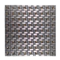 Pastilha Adesiva Aluminio Decoração Banheiro Cozinha Marrom Pastilha Adesiva Aluminio Decoração Banheiro Cozinha Marrom