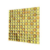 Pastilha Adesiva Amarelo Ouro Resinada - Kit com 4 Placas para Decoração Pastilha Adesiva Amarelo Ouro Resinada - Kit com 4 Placas para Decoração
