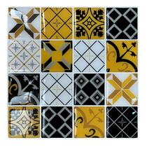 Pastilha Adesiva Arabescos Vintage - Kit com 175 Placas Adesivas 3M