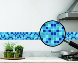 Pastilha Adesiva Azulejo em faixas para cozinha e banheiro Vários Modelos. 4 METROS
