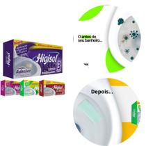 Pastilha Adesiva Higisol Lavanda e Floral - Limpeza e Perfume por até 480 Descargas! Pastilha Adesiva Higisol Lavanda e Floral - Limpeza e Perfume por até 480 Descargas!