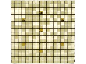 Pastilha Adesiva Mia Mosaic 30x30cm Dourado Pastilha Adesiva Mia Mosaic 30x30cm Dourado