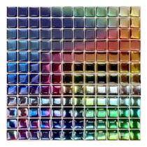 Pastilha Adesiva Mini Furta-cor Kit 4 Placas 3 M